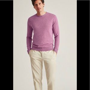 Bonobos pink purple extra merino wool cashmere